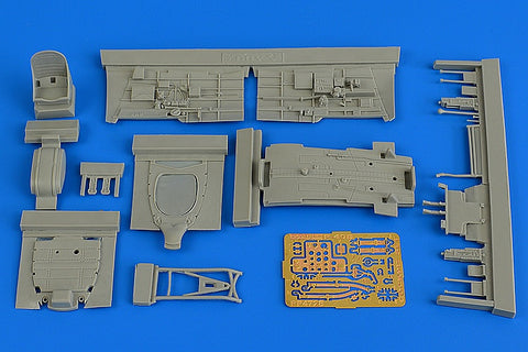 Aires 4728 1/48 P-40B Warhawk cockpit set (For AIRFIX)