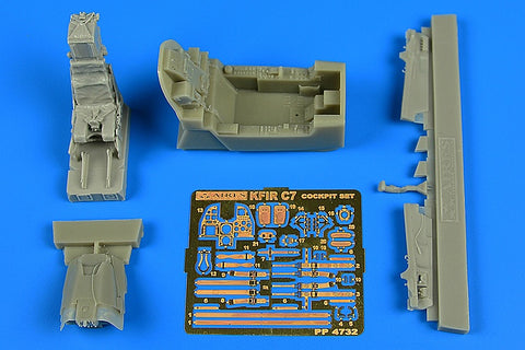 Aires 4732 1/48 IAI Kfir C7 cockpit set (For AMK)