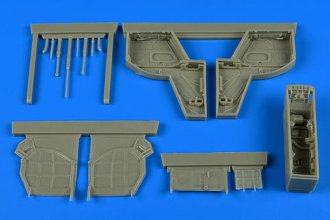 Aires 4733 1/48 IAI Kfir C2/C7 wheel bay (For AMK)