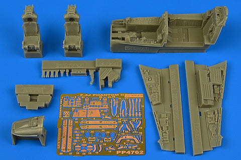 Aires 4762 1/48 F-4J Phantom II (late v.) cockpit set (For ZOUKEI-MURA)