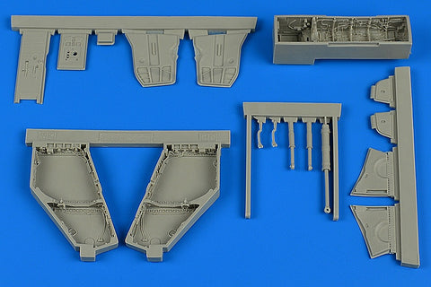 Aires 4766 1/48 F-4J/S Phantom II wheel bay (For ZOUKEI-MURA)