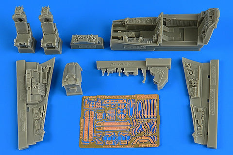 Aires 4772 1/48 F-4J Phantom II (early v.) cockpit set (For ZOUKEI-MURA)