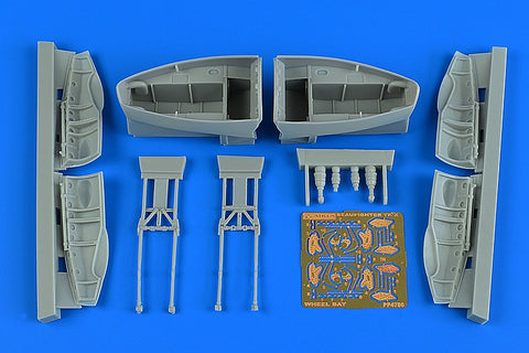 Aires 4786 1/48 Beaufighter TF.X wheel bay set (For REVELL)