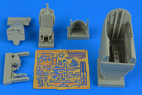 Aires 4790 1/48 MiG-25RB Foxbat-B cockpit set (For ICM)