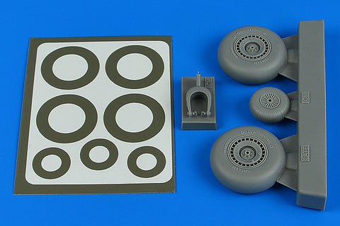 Aires 4806 1/48 Do 217N wheels & paint masks - late B (For ICM)