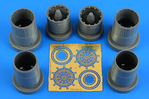 Aires 4835 1/48 Su-27 Flanker B exhaust nozzles (For KITTY HAWK)