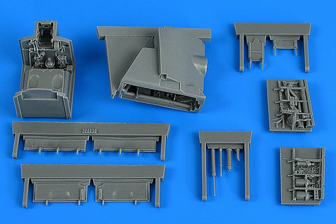 Aires 4838 1/48 Harrier GR.1/GR.3 wheel bay (For KINETIC)