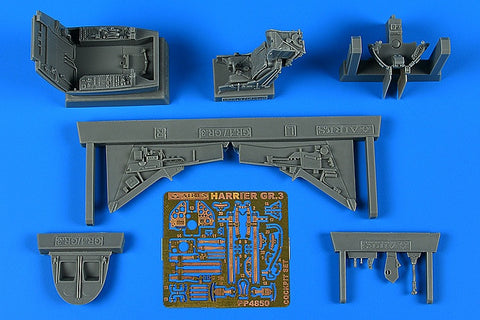 Aires 4850 1/48 Harrier GR.3 cockpit set (For KINETIC)
