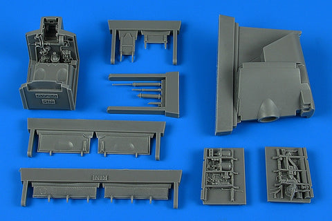 Aires 4851 1/48 Harrier AV-8A wheel bay (For KINETIC)