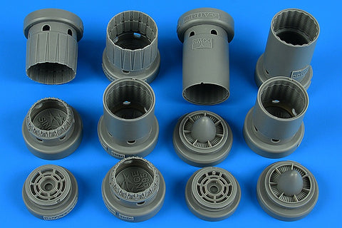 Aires 4853 1/48 F-4E/EJ/F/G/J/S Phantom II exhaust nozzles (For HASEGAWA)