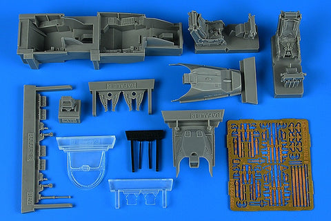 Aires 4855 1/48 Rafale B - late cockpit set (For REVELL)