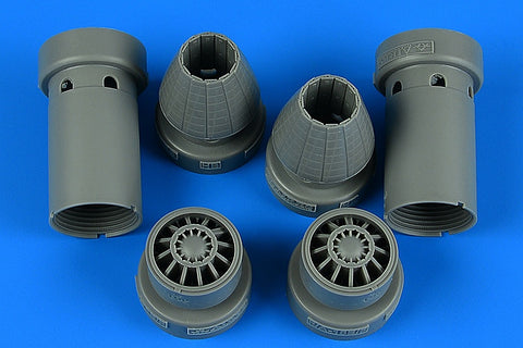 Aires 4857 1/48 F/A-18E/F Super Hornet exhaust nozzles - closed (For HOBBY BOSS)