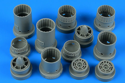 Aires 4864 1/48 F-4B/N/C/D & RF-4B/C Phantom II exhaust nozzles (For HASEGAWA)