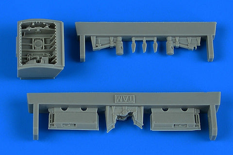 Aires 4868 1/48 F-4B Phantom II Ram air turbine (For TAMIYA)