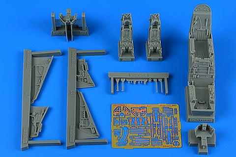 Aires 4870 1/48 Harrier T.4/T.4A cockpit set (For KINETIC)