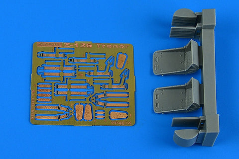 Aires 4874 1/48 Z 126 Trenér seats (For EDUARD)