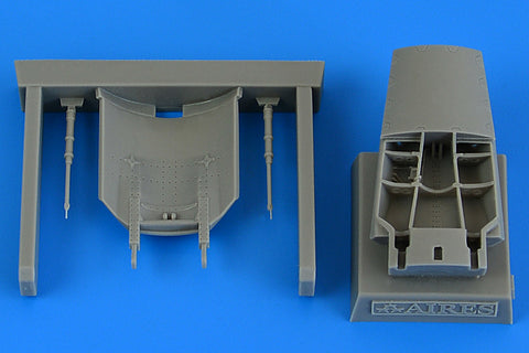 Aires 4878 1/48 Harrier T2/T4/T8 air brake (For KINETIC)