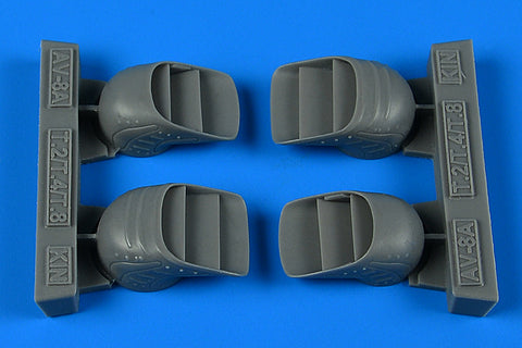 Aires 4883 1/48 Harrier AV-8A/TAV-8A/T.2/T.4/T.8 exhaust nozzles (For KINETIC)