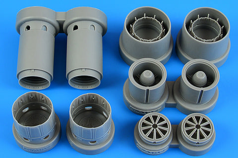 Aires 4888 1/48 Rafale exhaust nozzles (For HOBBY BOSS)