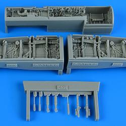 Aires 4899 1/48 F/A-18E/F/G Super Hornet wheel bay (For MENG)