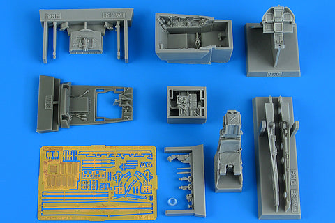 Aires 4900 1/48 F/A-18E Super Hornet cockpit set (For MENG)
