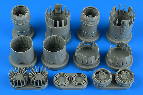 Aires 4902 1/48 SR-71A Blackbird exhaust nozzles - closed (For REVELL)