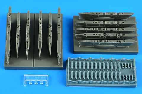 Aires 4925 1/48 A-10A/C Thunderbolt II pylons (For GWH)