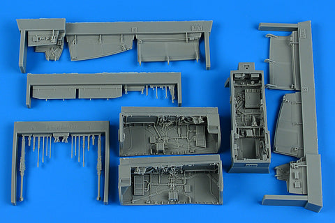 Aires 4934 1/48 Sepecat Jaguar GR.1/GR.1a wheel bay (For AIRFIX)