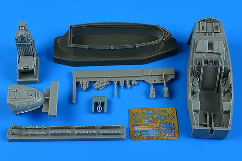 Aires 4935 1/48 F-22A Raptor cockpit set (For HASEGAWA)