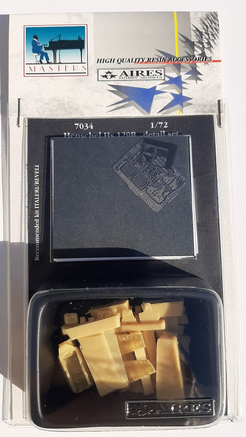Aires 7034 1/72 Hs 129B details set (For REV/ITA)