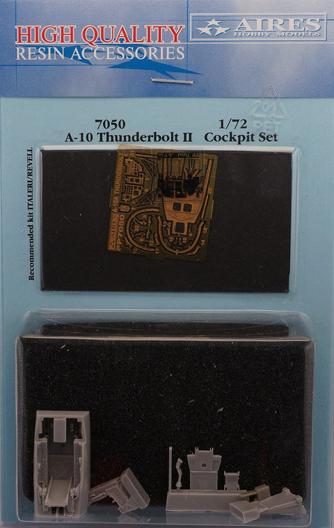 Aires 7050 1/72 A-10A Thunderbolt II cockpit set (For ITALERI)