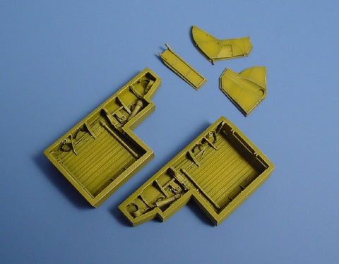 Aires 7055 1/72 P-47 Thunderbolt wheel bays (For ACADEMY)