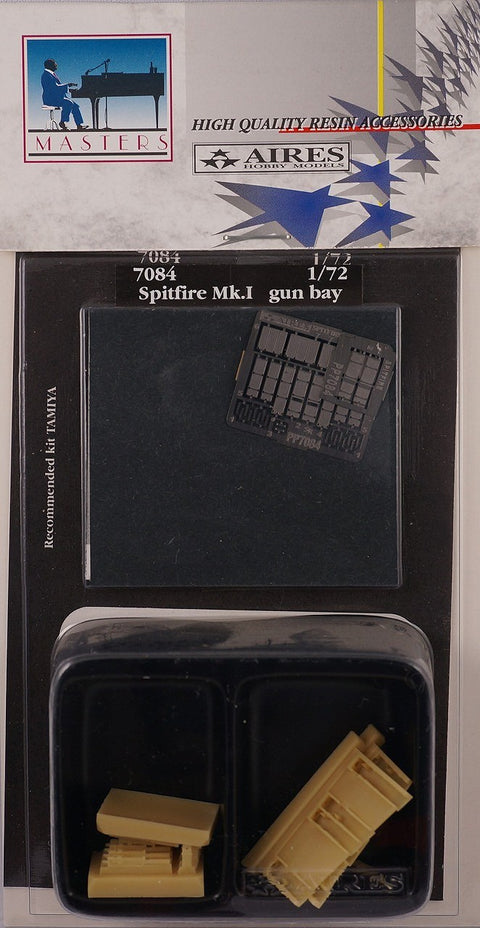Aires 7084 1/72 Spitfire Mk. I gun bays (For TAMIYA)