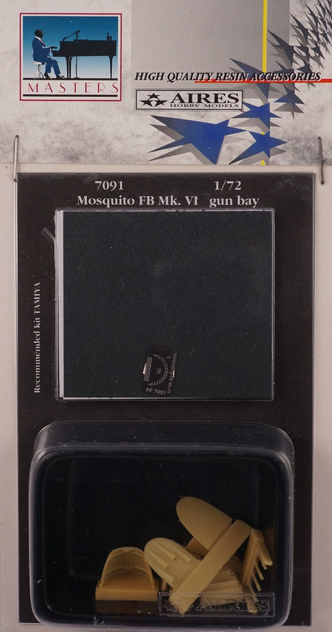 Aires 7091 1/72 Mosquito FB Mk.VI / NF Mk.II gun bay (For TAMIYA)