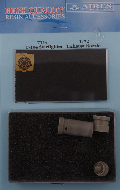 Aires 7114 1/72 F-104 Starfighter exhaust nozzle (For HASEGAWA)