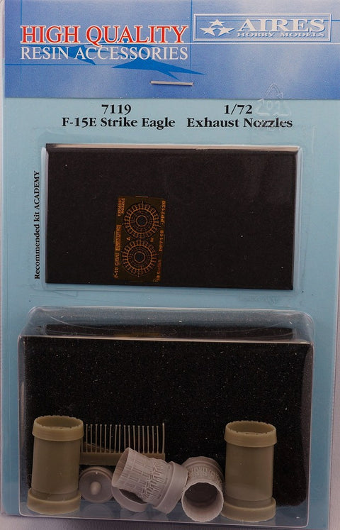 Aires 7119 1/72 F-15E Turkey Features exhaust nozzles (For ACADEMY)