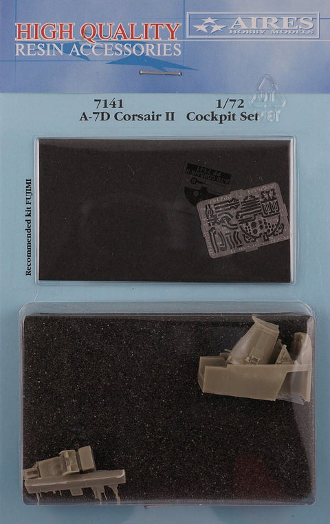 Aires 7141 1/72 A-7D Corsair II cockpit set (For FUJIMI)