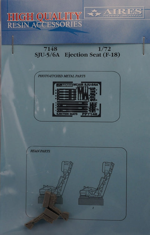 Aires 7148 1/72 SJU-5/6A ejection seats - (for F/A-18C,D versions)