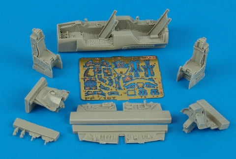 Aires 7167 1/72 F-16D Fightning Falcon cockpit set (For HASEGAWA)