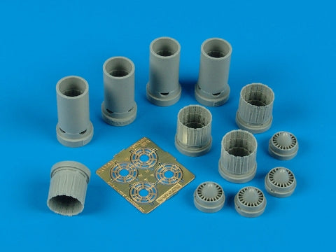 Aires 7171 1/72 B-58 Hustler exhaust nozzles (For ITALERI)