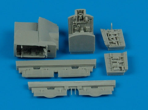 Aires 7177 1/72 AV-8B Harrier II wheel bays (For HASEGAWA)