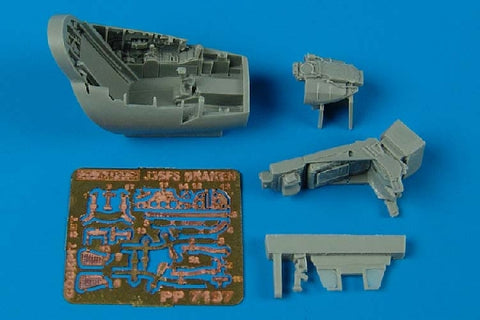 Aires 7197 1/72 J35FS Draken cockpit set (For HASEGAWA)