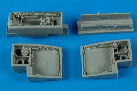 Aires 7200 1/72 J35 Draken wheel bays (For HASEGAWA)