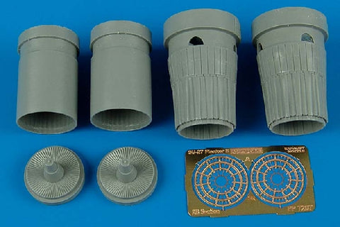 Aires 7207 1/72 Su-27 Flanker B exhaust nozzles (For ITALERI)