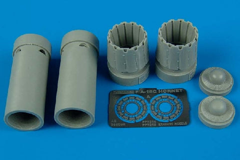 Aires 7215 1/72 F/A-18C Hornet exhaust nozzles - opened position (For ACADEMY)