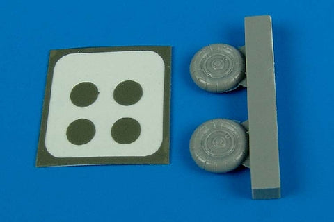 Aires 7224 1/72 Bf 109G-10/K wheels & paint masks