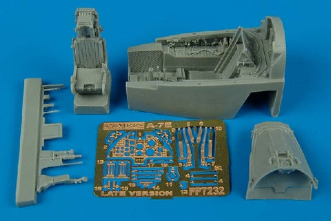 Aires 7232 1/72 A-7E Corsair II cockpit set - (late version) (For HOBBY BOSS)
