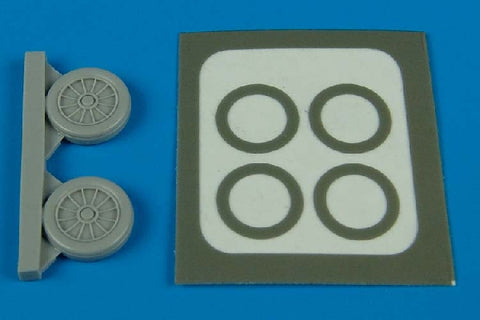 Aires 7238 1/72 A-4 Skyhawk wheels & paint masks - (early version)