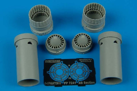 Aires 7241 1/72 F-4B, C, D, N Phantom II exhaust nozzles (For FUJIMI)