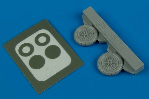 Aires 7245 1/72 Bf 109E/F wheels & paint masks